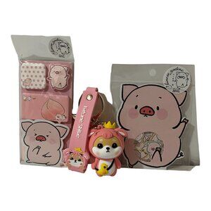 Chinese Zodiac Pig Kawaii Gift Set – 3-Piece Lunar Bundle